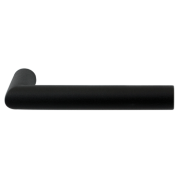 Achterdeurbeslag / deurkruk RVS mat zwart 19mm Achterdeurbeslag / deurkruk RVS mat zwart 19mm