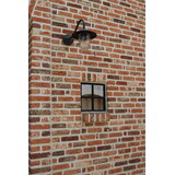 KempiQ Authentiek zwart stalen raam vast model met enkel glas B40xH50 cm