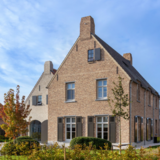 KempiQ Authentiek zwart stalen raam vast B55xH100 cm enkel glas