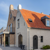 KempiQ Muuranker decoratief smeedijzer zwart 60cm recht met krul