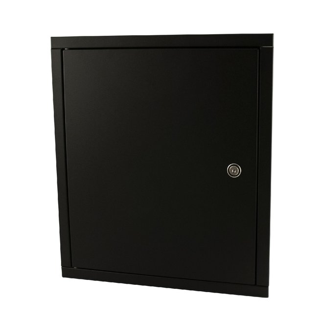 KempiQ Deurdeel inbouwbrievenbus deur + frame zwart