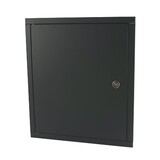 KempiQ Deurdeel inbouwbrievenbus deur + frame antraciet