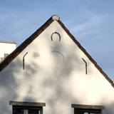 KempiQ Muuranker decoratief smeedijzer zwart Rechts 56cm gebogen