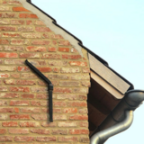 KempiQ Muuranker decoratief smeedijzer zwart Rechts 56cm gebogen
