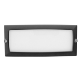 KempiQ Design inbouwspot buitenlamp rechthoekig zwart