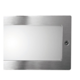 KempiQ Design inbouwspot buitenlamp rechthoekig RVS