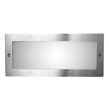 Design inbouwspot buitenlamp rechthoekig RVS Design inbouwspot buitenlamp rechthoekig RVS