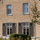 KempiQ Massief hardhouten paneel-louvre luiken op maat type Herentals