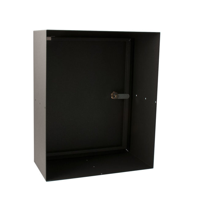 KempiQ Inbouwbrievenbus antraciet voor poeren 393x322x215mm