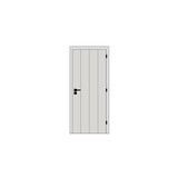 TopDeuren FSC houten freeslijn binnendeur VF3 stomp wit met 4 lamellen