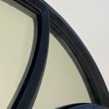 KempiQ Authentiek zwart stalraam met dubbel glas B60xH34cm