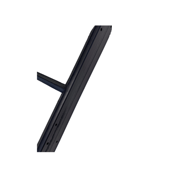 KempiQ Authentiek zwart stalraam met dubbel glas B65xH52cm