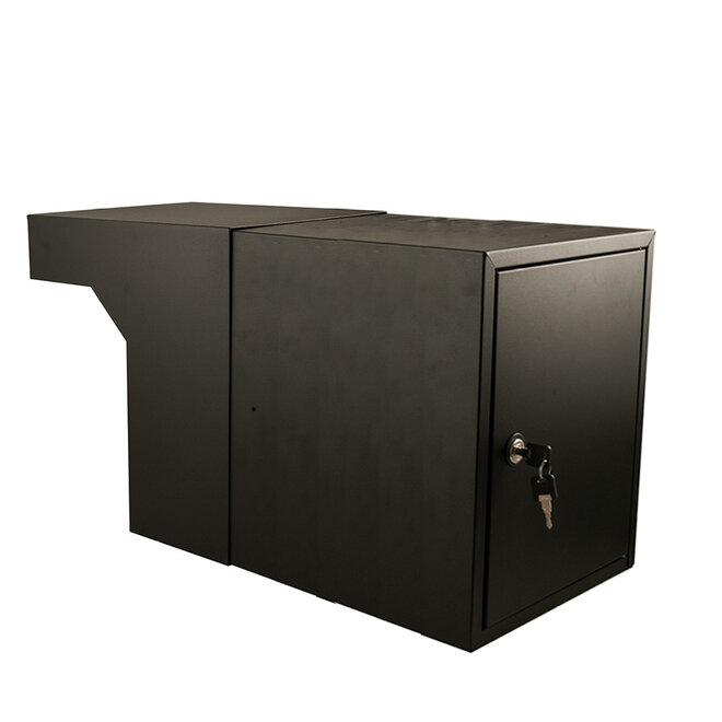 KempiQ Post doorvoerbox Zwart 68 - 83 cm