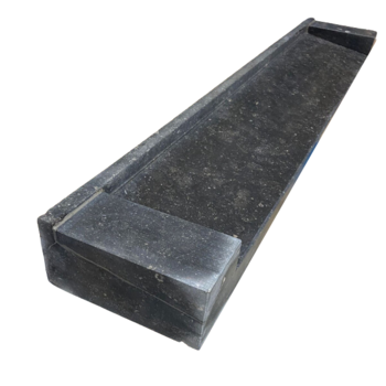 Belgische Arduin hardstenen raamdorpel 22cm model 2 Belgische Arduin hardstenen raamdorpel 22cm model 2
