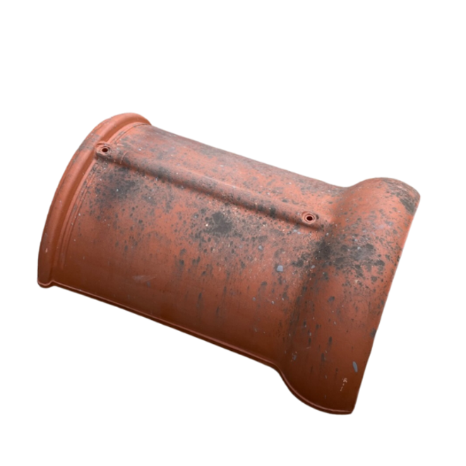 Wienerberger Wienerberger halfronde vorst vario vieilli rood gepatineerd