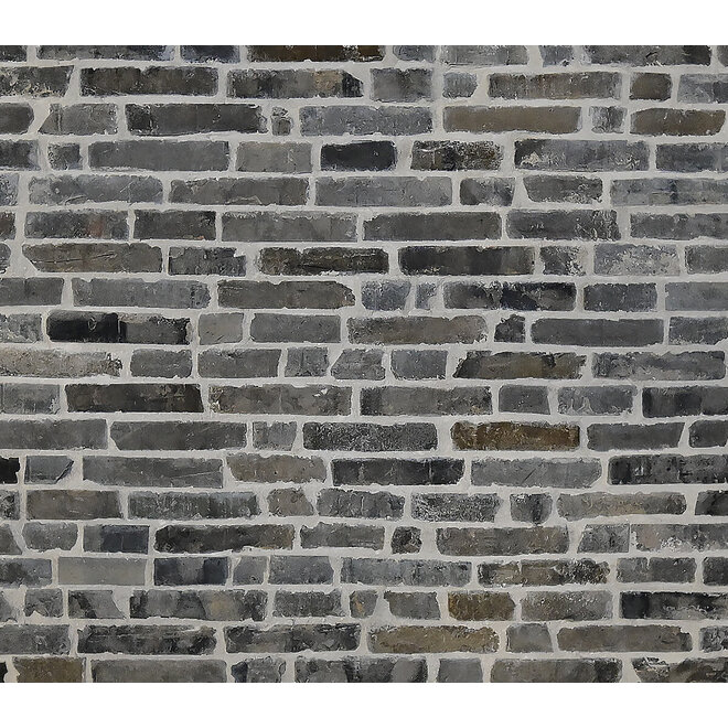 KempiQ Oude blauwe Waaltjes  22,5 x 4,8 cm per m2