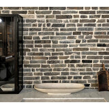 KempiQ Oude blauwe Waaltjes  22,5 x 4,8 cm per m2