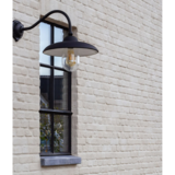 KempiQ Zwart stalen raam openslaand dubbel glas B55 x H100 cm