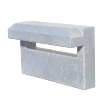 Inbouw brievenbus hardsteen