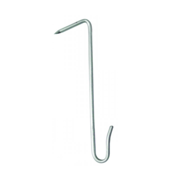 Leihaak RVS12cm per doos voor natuurleien Leihaak RVS12cm per doos voor natuurleien