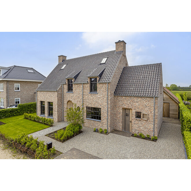 Wienerberger Dakpan Oude Holle 451 vieilli blauw gesmoord per stuk