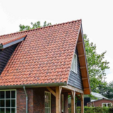 Wienerberger Dakpan Wienerberger OVH klassiek vieilli rood gepatineerd per stuk