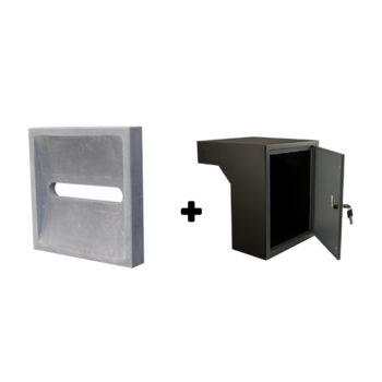 Voordeelset Brievenbusgleuf 1 met doorvoerbox