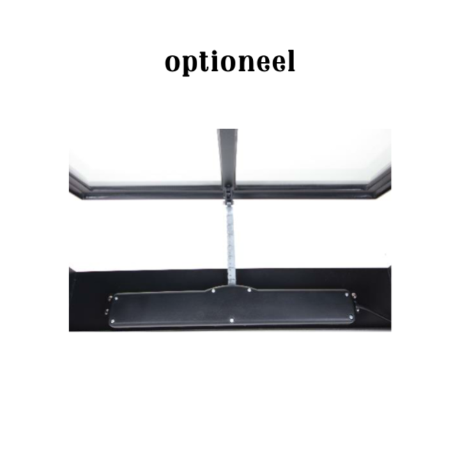 KempiQ Exclusief KempíQ stalen dakraam 77x118 cm zwart met HR++ glas thermisch onderbroken