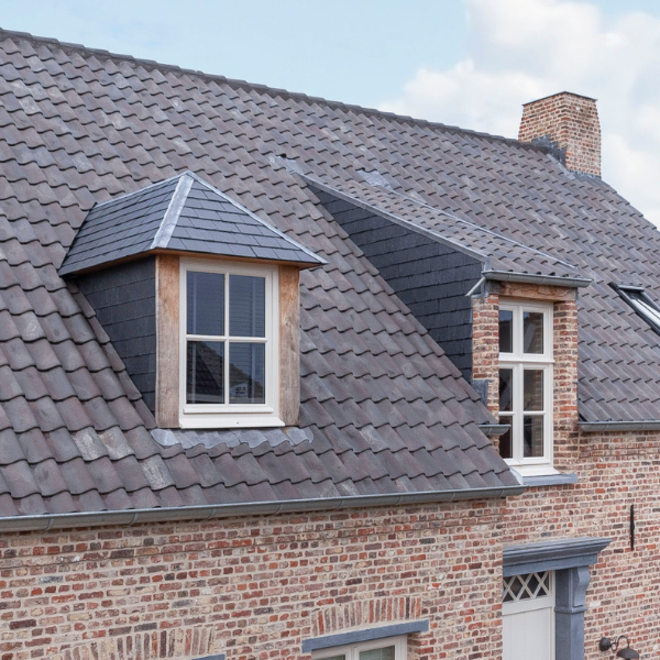 KempiQ Daklei natuursteen antraciet 350x200mm type 3