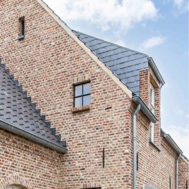 KempiQ Daklei natuursteen antraciet 350x200mm type 3