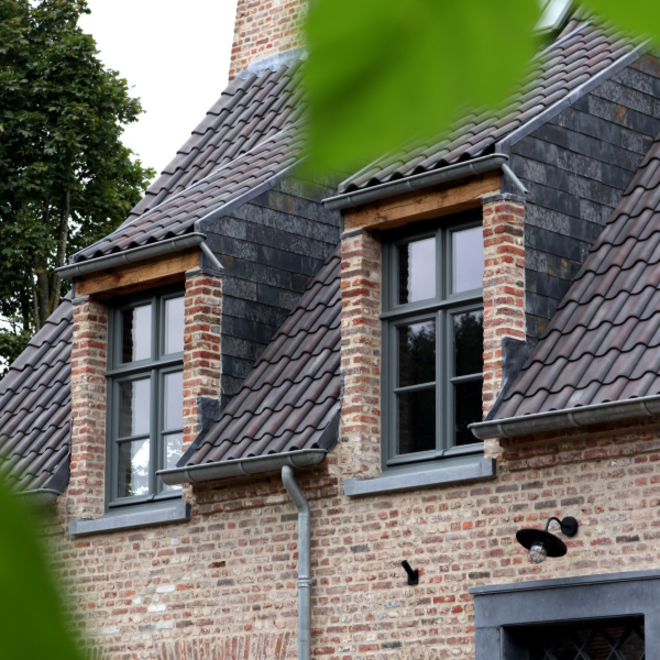 KempiQ Daklei natuursteen antraciet 350x200mm type 1