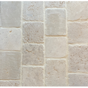 Bourgondische dallen gemêleerd getrommeld 20 cm breed