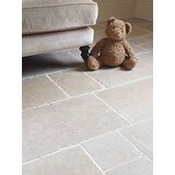 KempiQ Bourgondische dallen "Calcaire crème" geborsteld 40/50 cm breed per m2