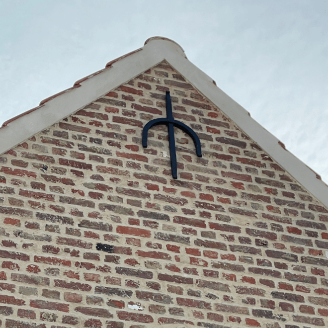 KempiQ Muuranker decoratief smeedijzer zwart Zwaard 35cm