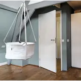 Austria FSC Massief houten vlakke binnendeur volspaan stomp wit