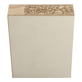 Austria FSC Massief houten vlakke binnendeur volspaan stomp wit