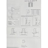 Austria Industriële staallook binnendeur stomp zwart incl. glas   - Easy fix