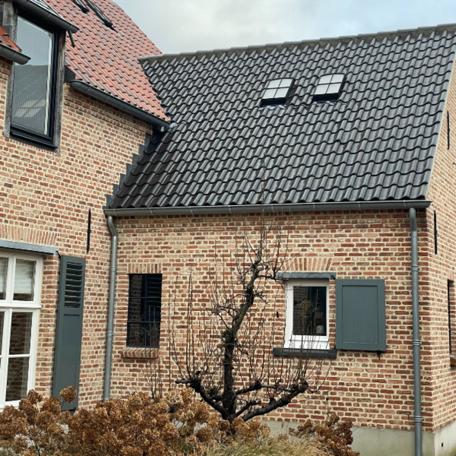KempiQ Dakraam staal 40x60cm HR++ glas kruisvakverdeling thermisch onderbroken