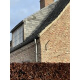 KempiQ Muuranker decoratief smeedijzer zwart Links 56cm gebogen