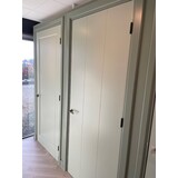 Austria Houten freeslijn binnendeur VF2 stomp wit met 3 lamellen