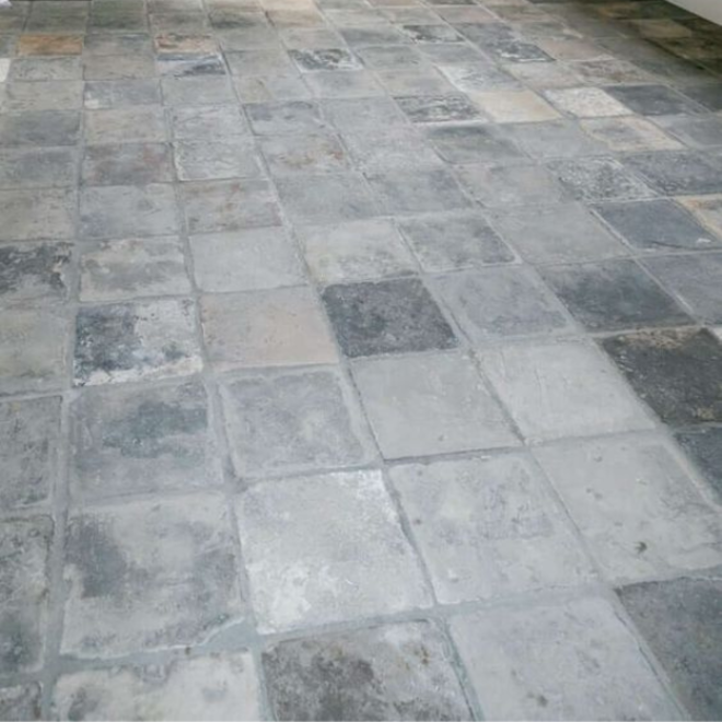 KempiQ Oude blauwe plavuizen vierkant 11,5 x 11,5 cm per m2