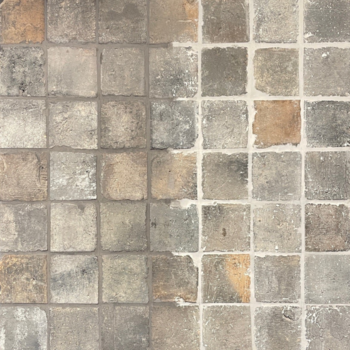 Oude blauwe plavuizen 11,5 x 11,5 cm vierkant