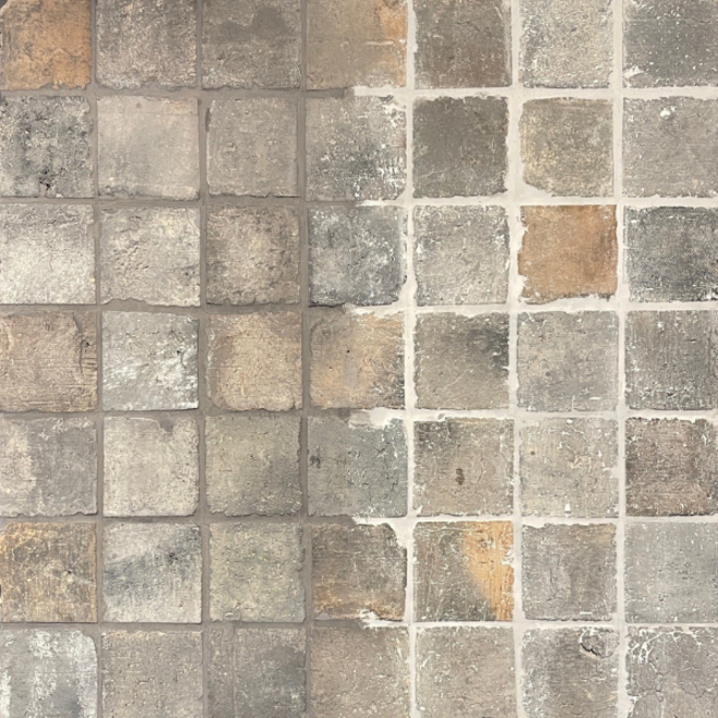 KempiQ Oude blauwe plavuizen vierkant 11,5 x 11,5 cm per m2