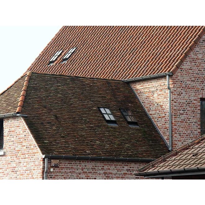 KempiQ Dakraam staal 40x60cm HR++ glas kruisvakverdeling leiendak thermisch onderbroken