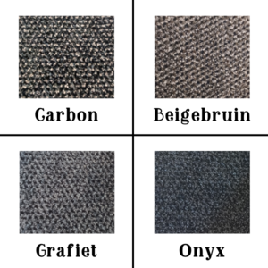 Entreemat op maat gesneden 125cm breed incl. afwerkprofielen