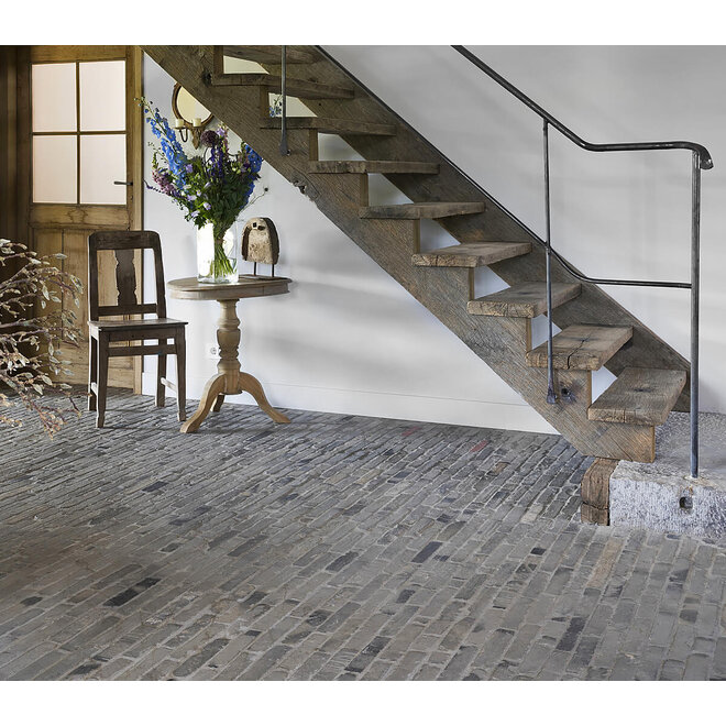 KempiQ Oude blauwe Waaltjes  22,5 x 4,8 cm per m2