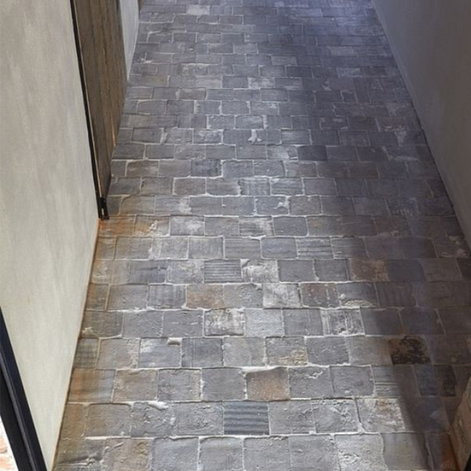 KempiQ Oude blauwe plavuizen vierkant 11,5 x 11,5 cm per m2