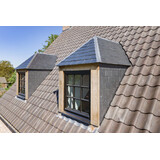 KempiQ Daklei natuursteen antraciet 400x250 mm type 3