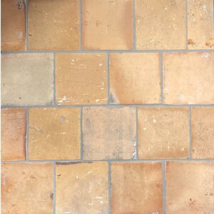 Antieke estrikken wit-geel genuanceerd 20x20cm