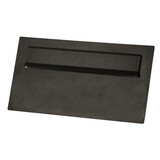 KempiQ Briefplaat XL Rome Zwart